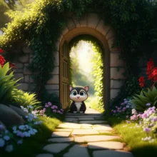 비밀스러운-건강-비법이-숨겨진-정원-입구