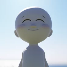 A-happy-person-feeling-refreshed-as-cool-air-blows,-symbolizing-body-heat-reduction.