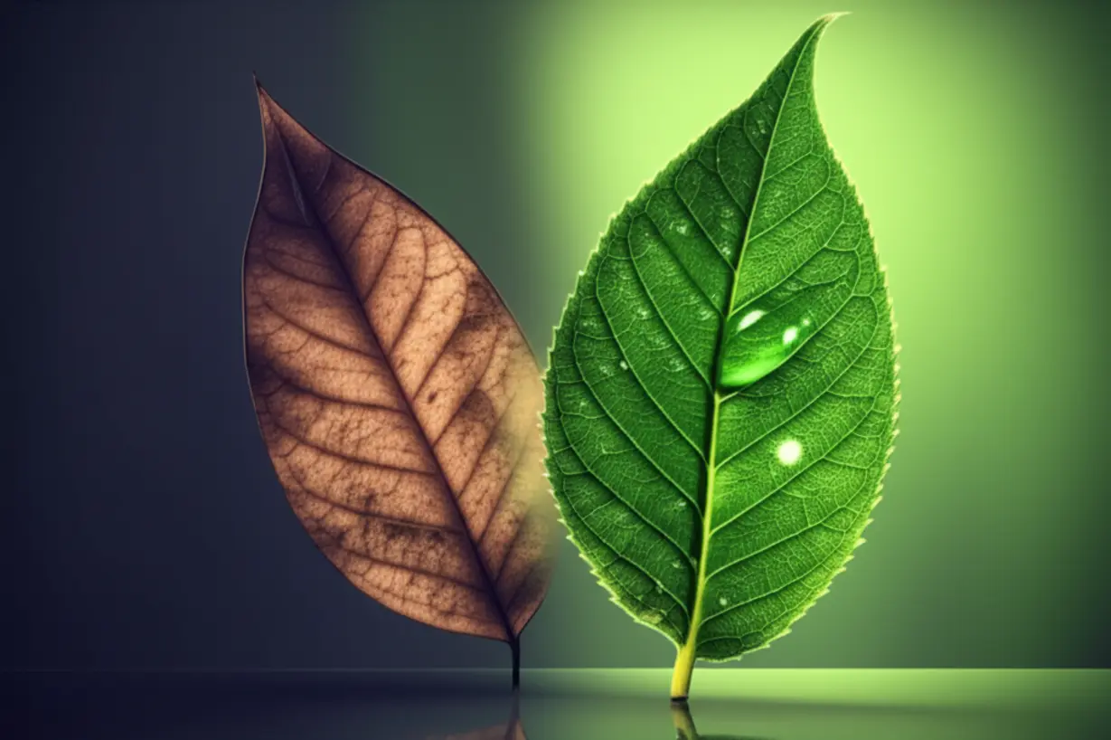 탁한-피부가-생기-넘치는-피부로-바뀌는-과정,-중성지방-관리의-중요성-시각화.