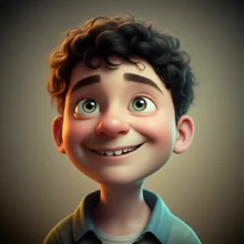 A-cute-3D-person-subtly-showing-relief-and-hope,-conveying-the-feeling-of-finding-a-hidden-solution.