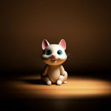 A-cute-3D-rendering-of-a-softly-lit-room,-with-an-abstract-representation-of-a-secret-being-shared.