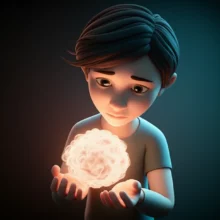 생각에-잠긴-사람이-자신의-내면을-들여다보는-모습