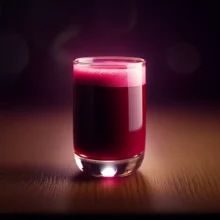 A-glowing-glass-of-red-beet-juice,-symbolizing-health-and-vitality.