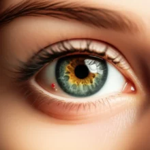 A-cute-3D-illustration-of-an-eye-with-a-small-eyelid-bump,-suggesting-the-need-for-early-care.