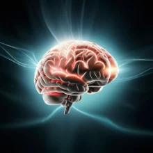 뇌가-편안하고-안정된-에너지를-받는-모습의-귀여운-3D-이미지.