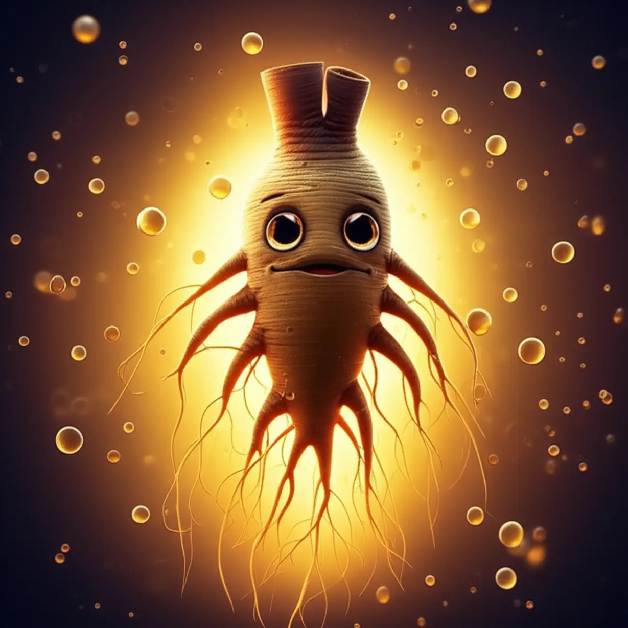 에너지-넘치는-잔대-뿌리-3D-이미지