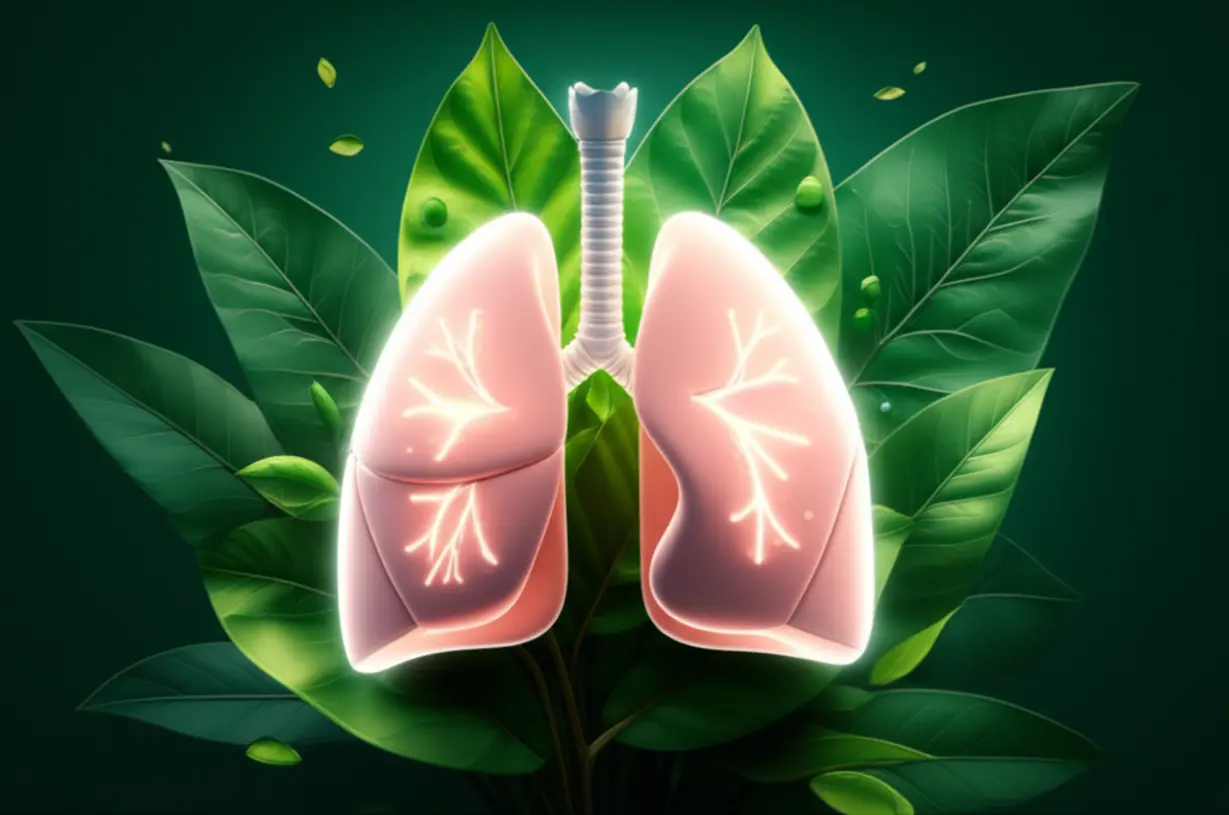 깨끗한-공기와-푸른-잎사귀에-둘러싸여-은은하게-빛나는-건강한-폐의-귀여운-3D-캐릭터