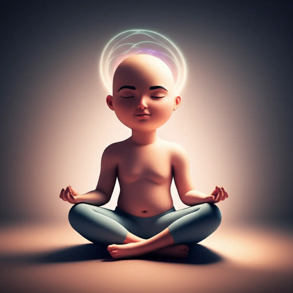 평온한-표정으로-명상하며-귀와-마음을-진정시키는-사람의-이미지