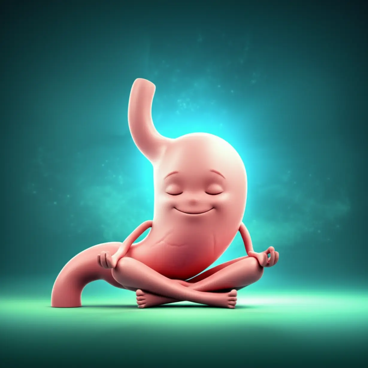 평화롭게-명상하며-스트레스가-해소되는-귀여운-위장-캐릭터